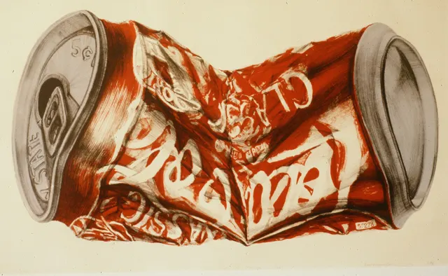 10. The Face of America-2, Litho, 70X50cm, 1986