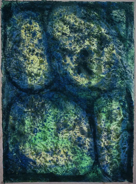 14. 12. Oil on paper 89X127cm, 1983