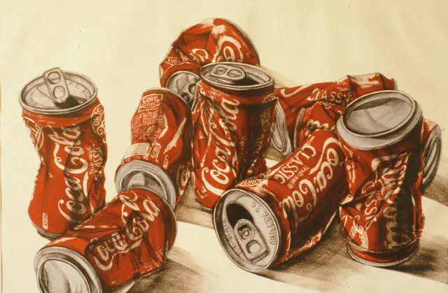 16. The Face of America-7, Litho, 100X70cm, 1986
