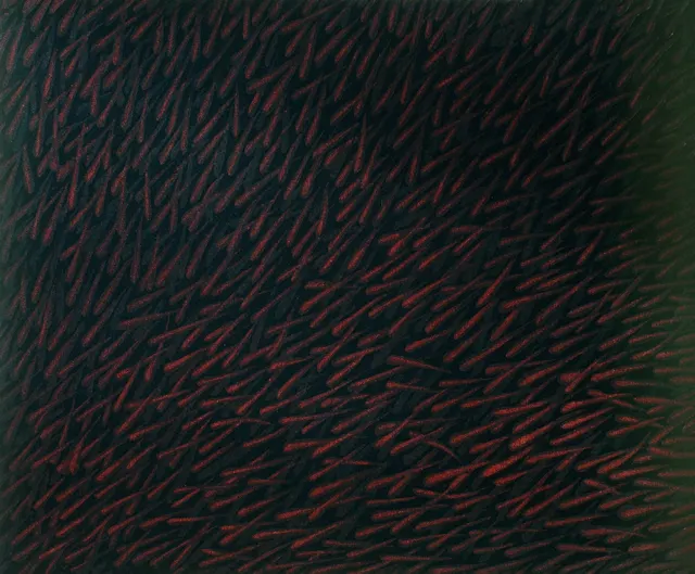 2. Movement F-8301, Aquatint, 25X22cm. 1983