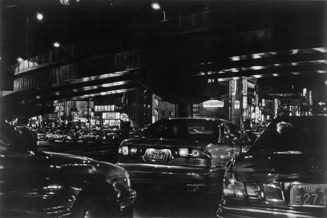 31. Night Landscape-9810. Mezzotint, 60X40cm. 1998
