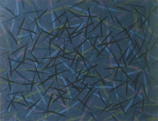 4. Movement F-3, Silkscreen, 50X70cm, 1983.