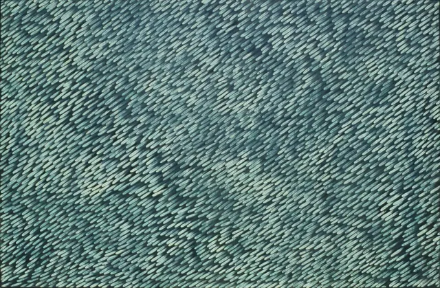 4. Space Movement, Oil painting, 260X194cm, 1976