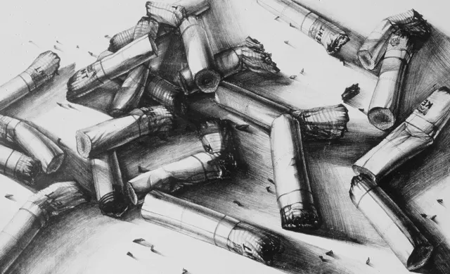 6. Movement C-8501, Litho, 70X50cm, 1985