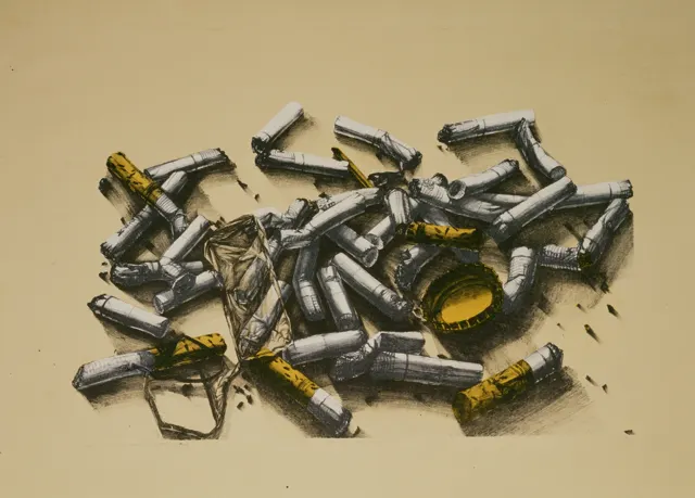 7. Movement C-8503, Litho, 70X50cm, 1985