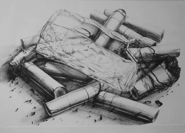 8. Movement C-8601, Litho, 100X70cm, 1986