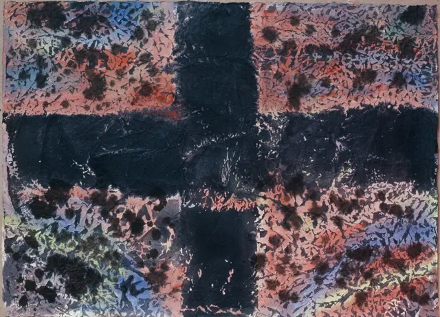 8. Oil on paper 89X127cm, 1983