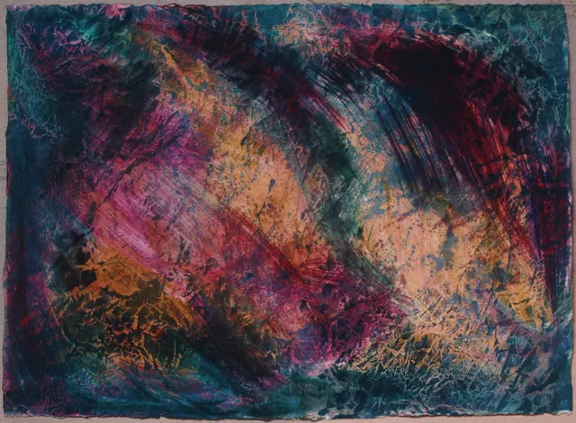 9. Oil on paper 89X127cm, 1983